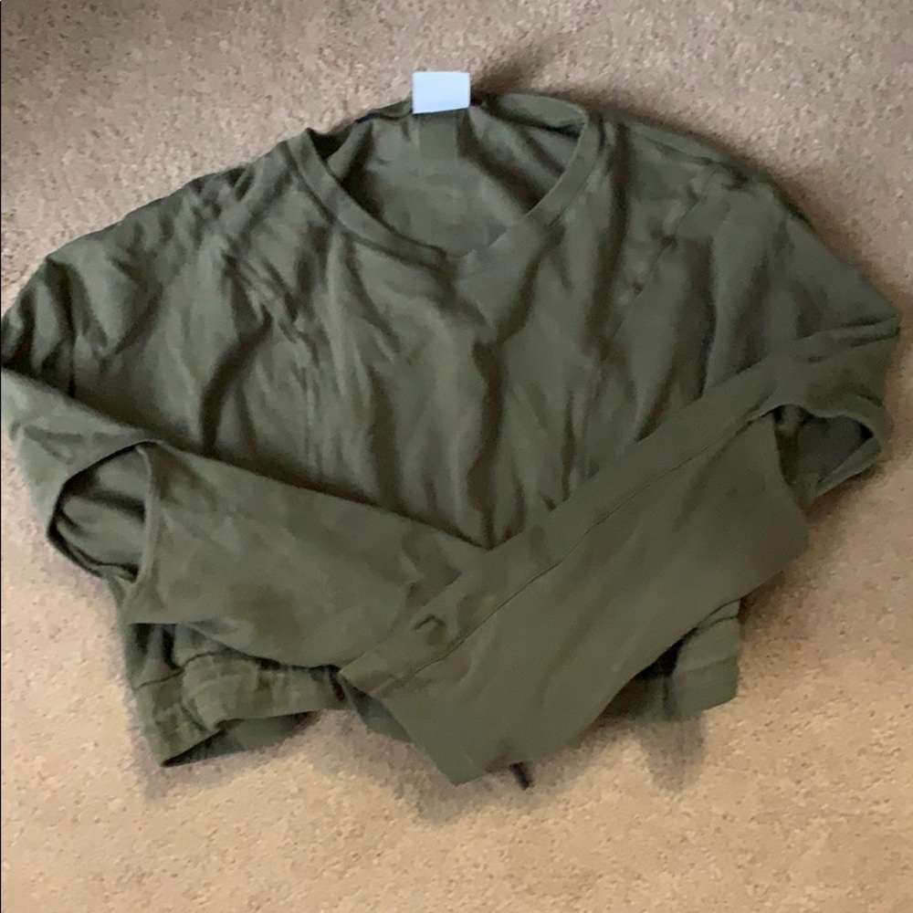 Gymshark cropped sweatshirt